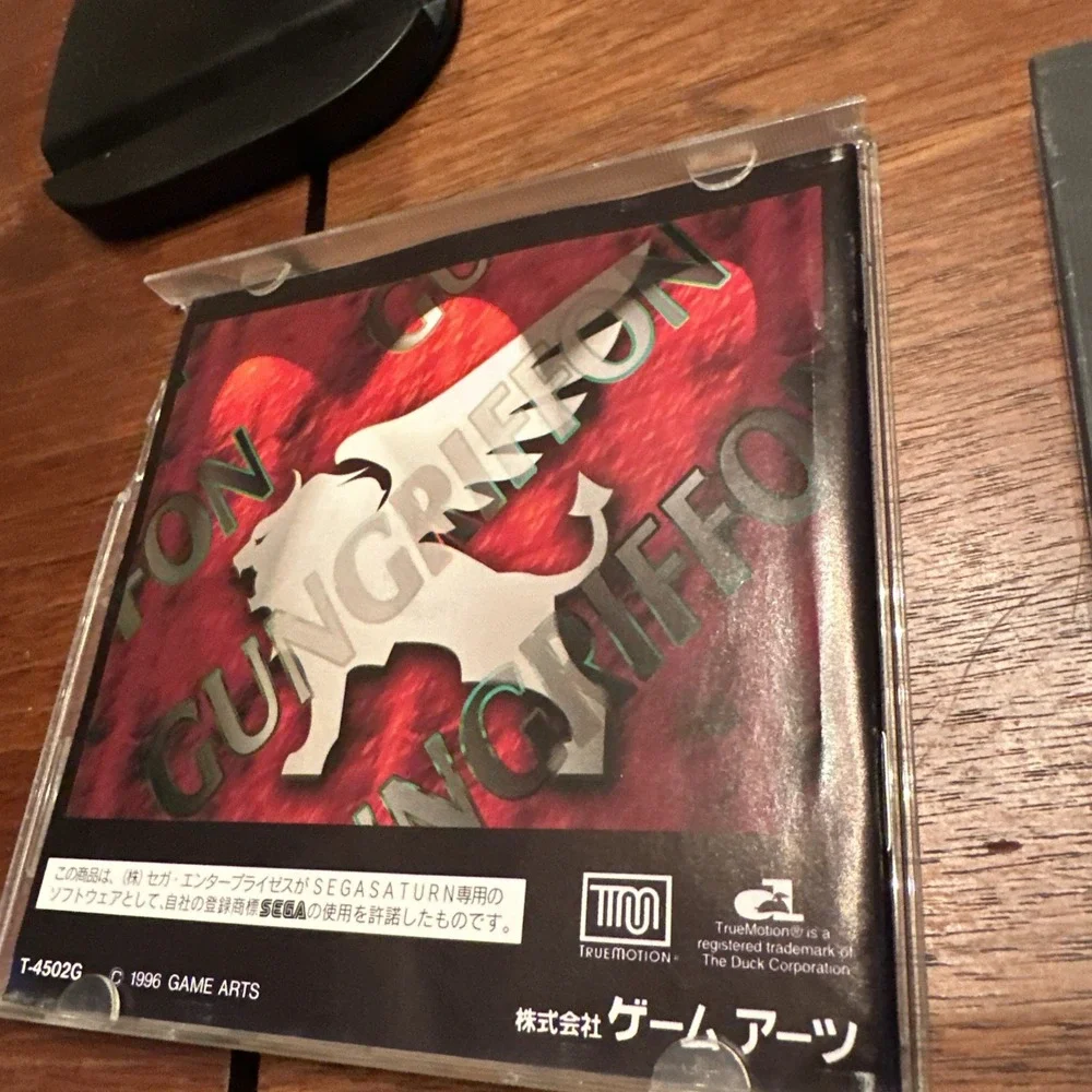 Gungriffon The Eurasian Conflict T-4502G Sega Saturn Japan Import
